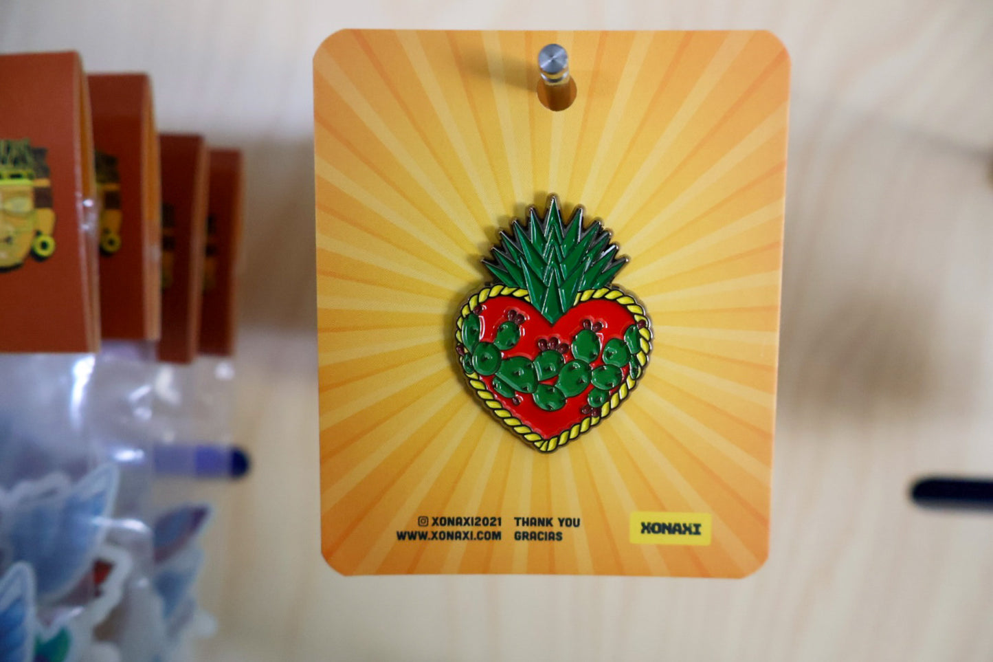 Corazón Espinado (Thorny Heart) Pin