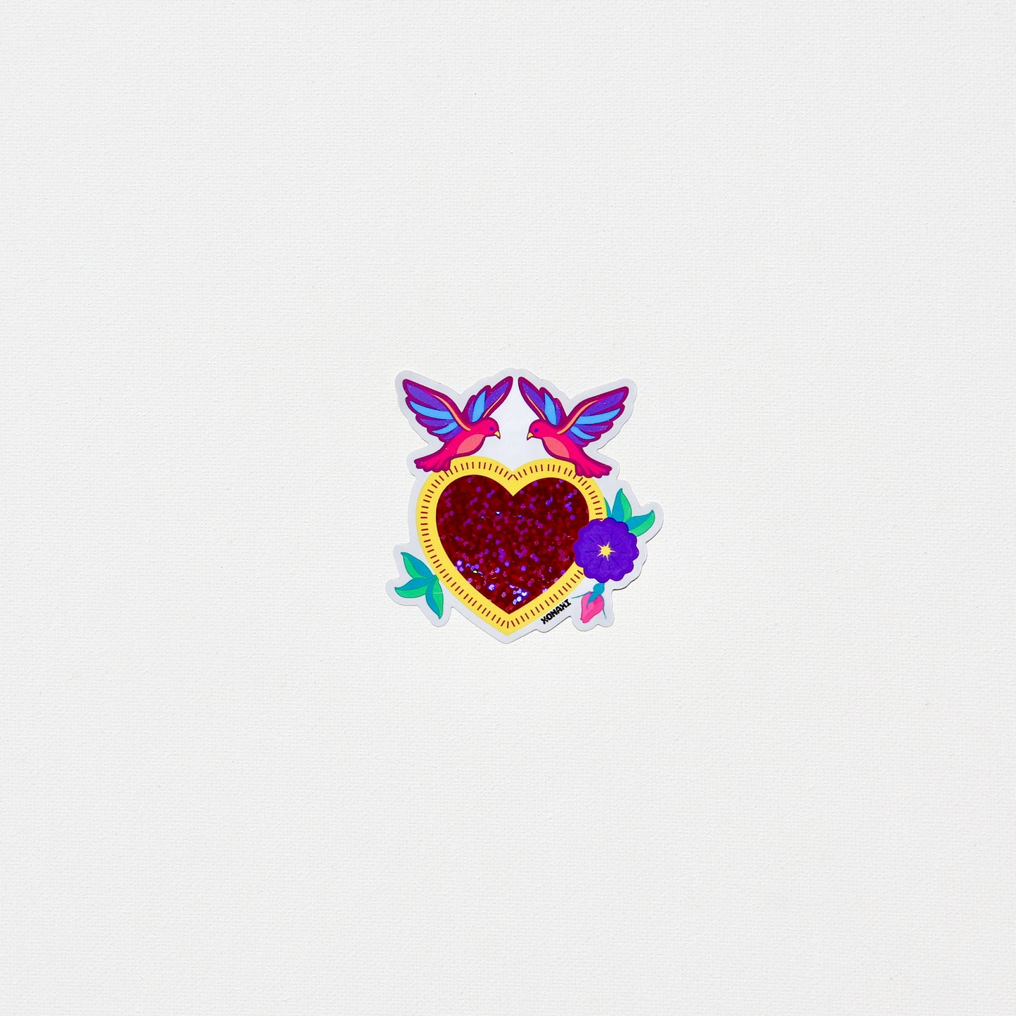 Sapphire Heart Bilingual Sticker Pack