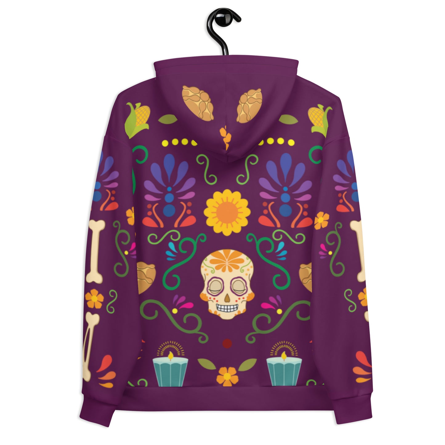 Ofrenda Unisex Hoodie (Sangria)