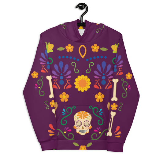Ofrenda Unisex Hoodie (Sangria)