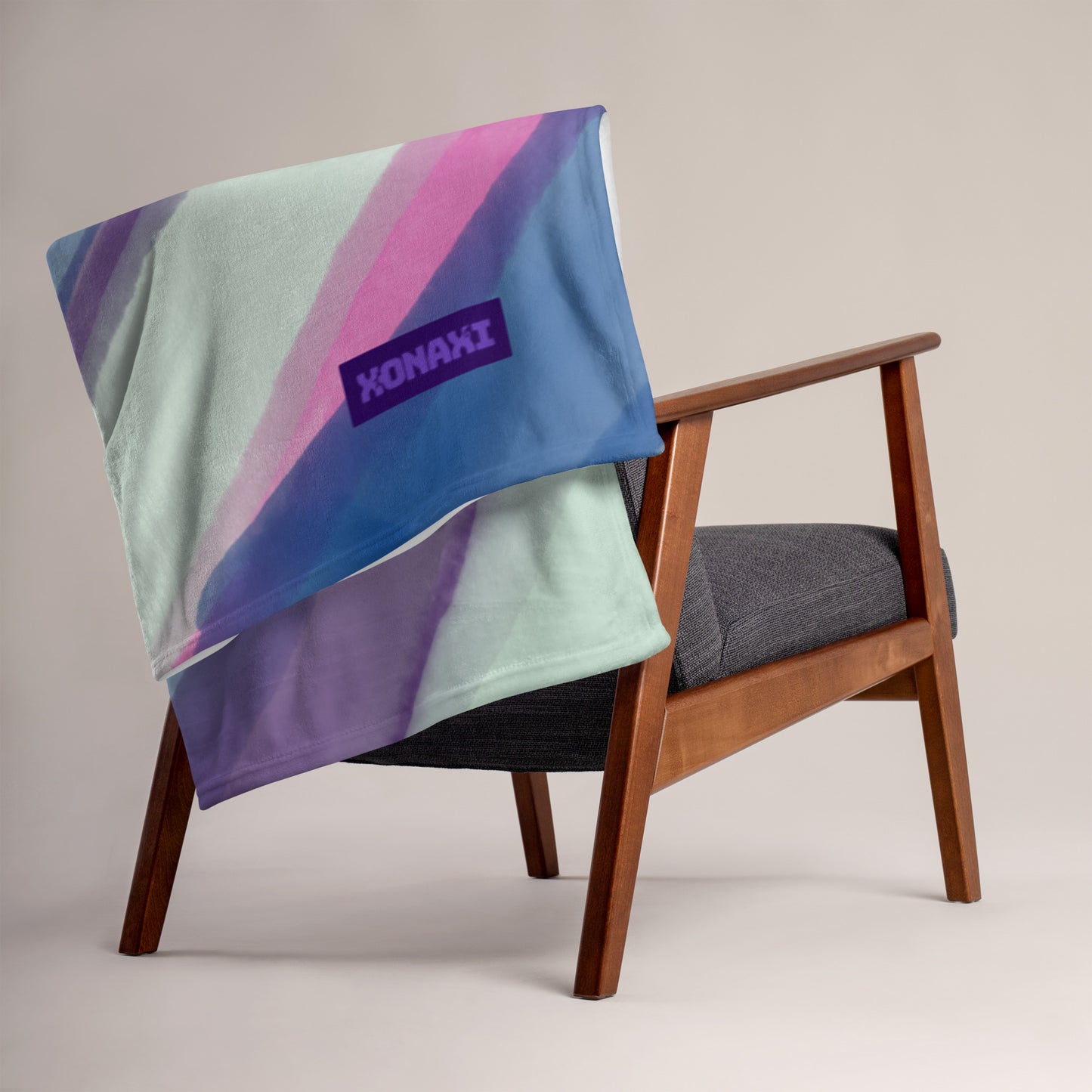 Hummingbird Multicolor Throw Blanket