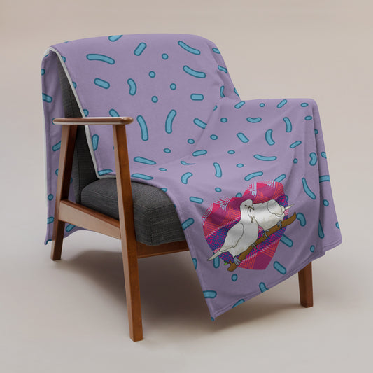 Love Birds Throw Blanket (II)