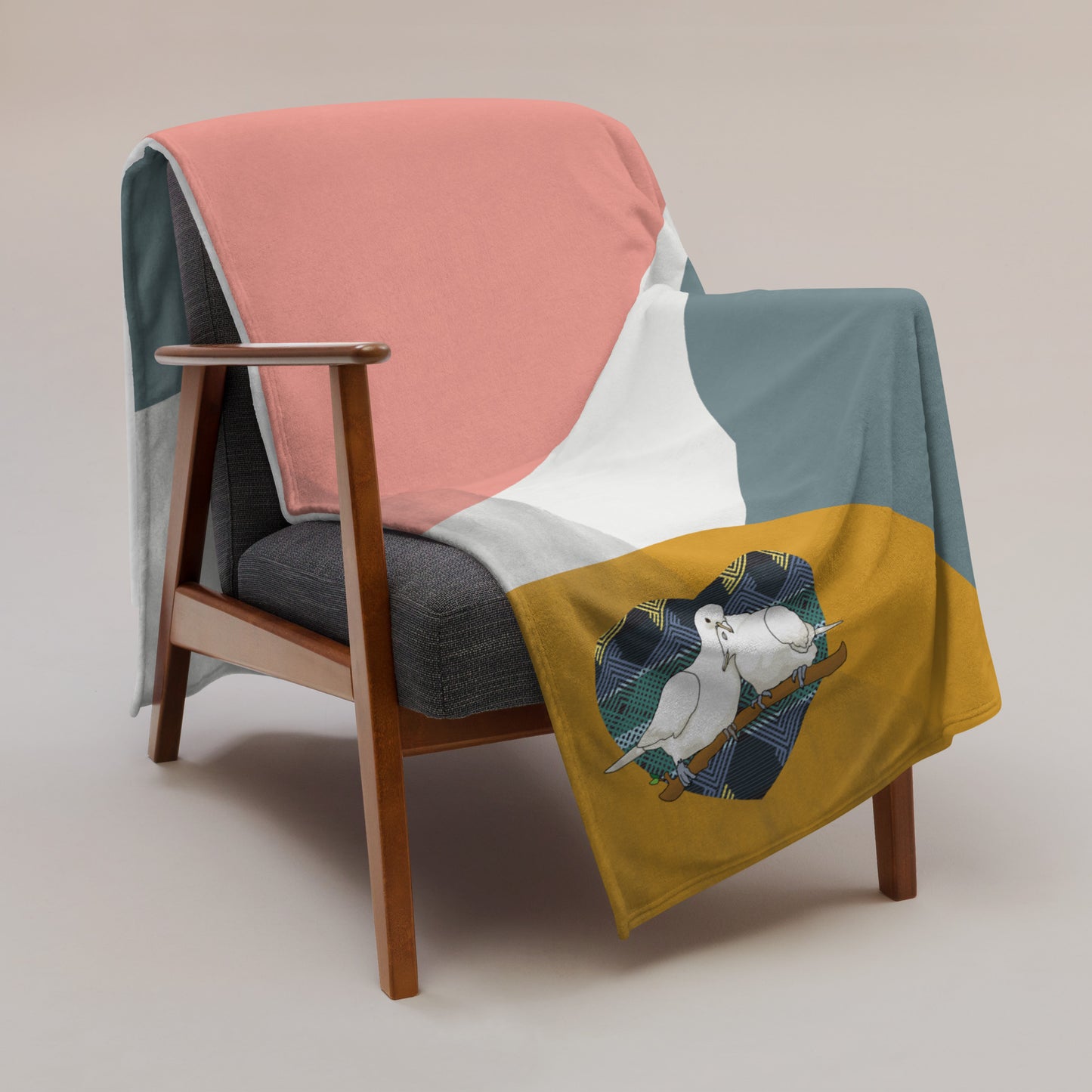 Love Birds Throw Blanket (IV)