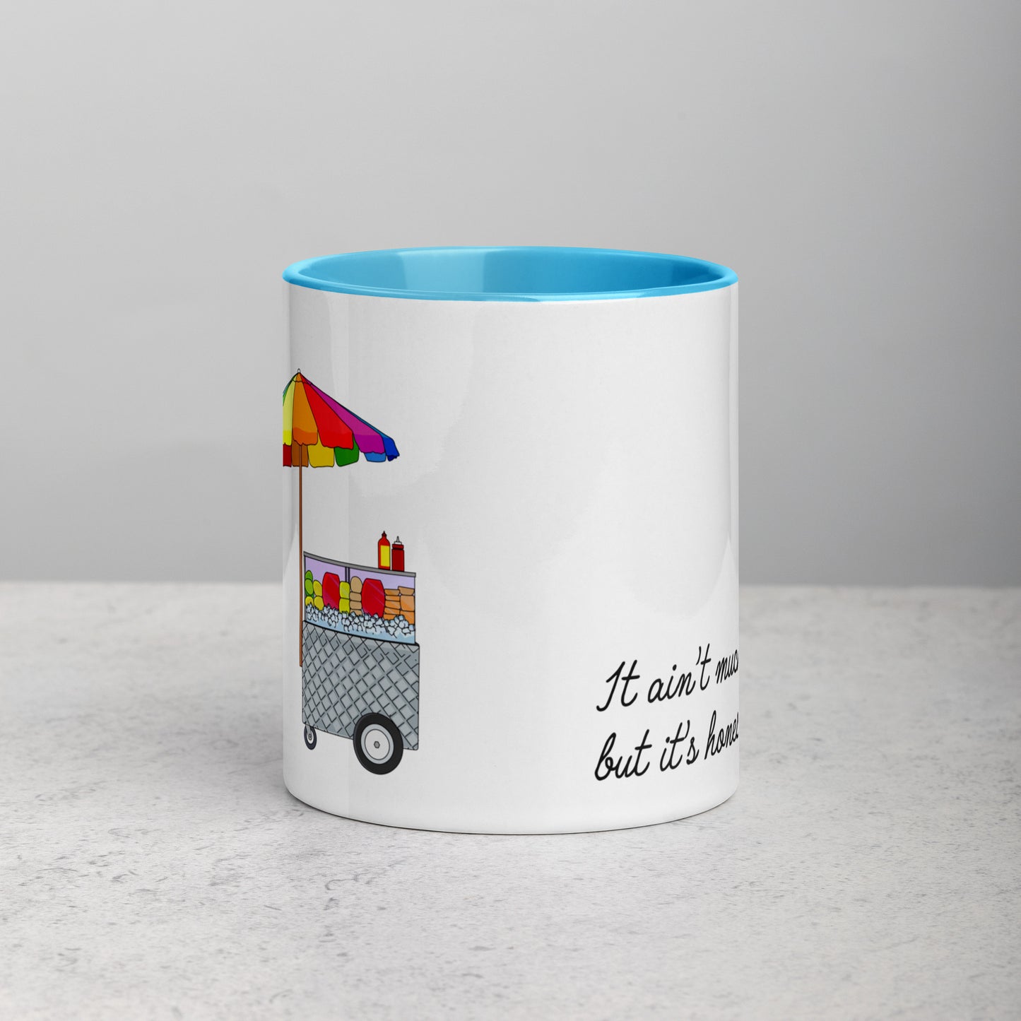 Fruit Cart (Mug with Color Inside)