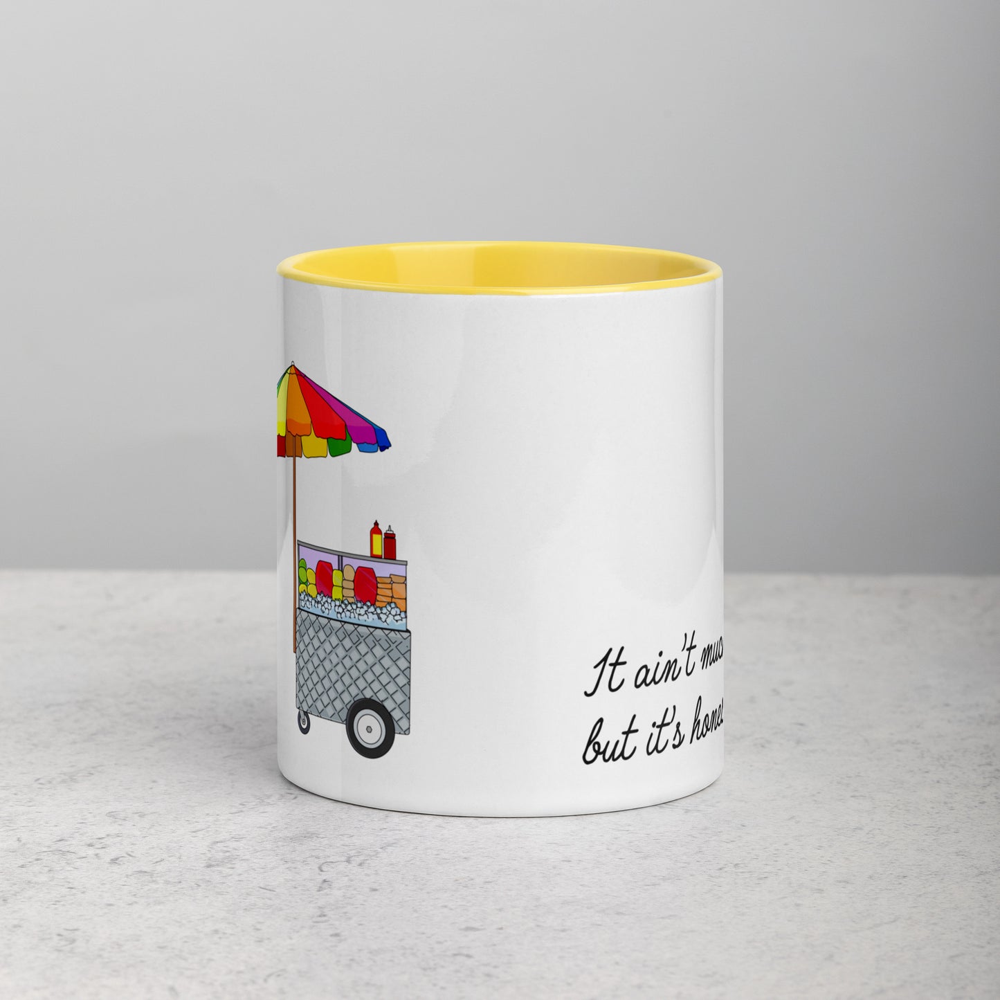 Fruit Cart (Mug with Color Inside)